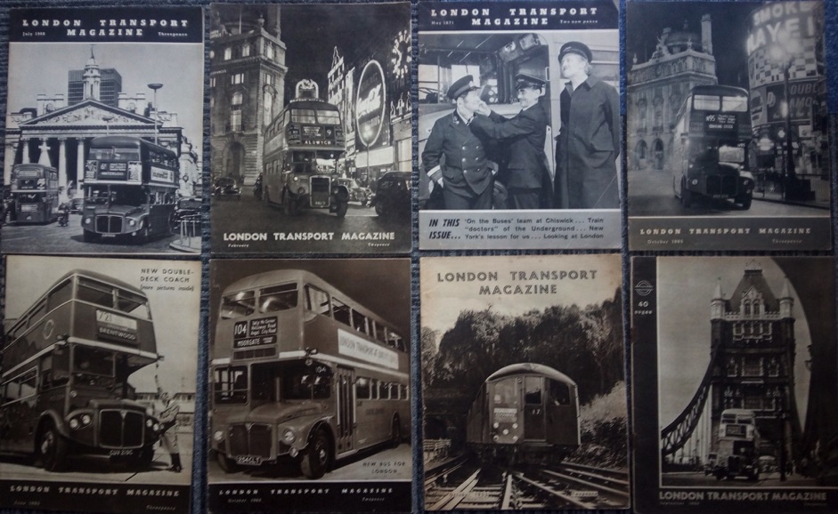 1960s London Transport Staff Mgazines available