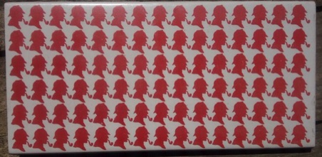 Sherlock Homes Vintage London Underground tile available