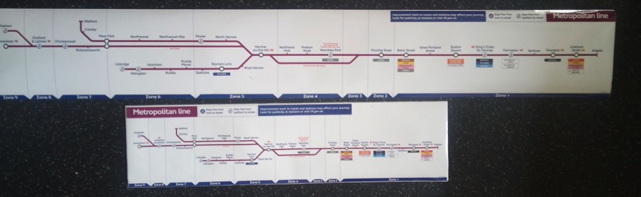 VINTAGE ORIGINAL LONDON TUBE MAPS AVAILABLE
