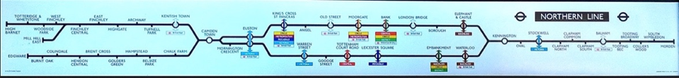 VINTAGE ORIGINAL LONDON TUBE MAPS AVAILABLE