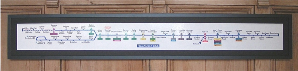 VINTAGE ORIGINAL LONDON TUBE MAPS AVAILABLE