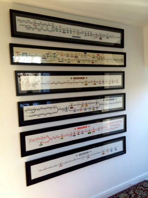 VINTAGE ORIGINAL LONDON TUBE MAPS AVAILABLE
