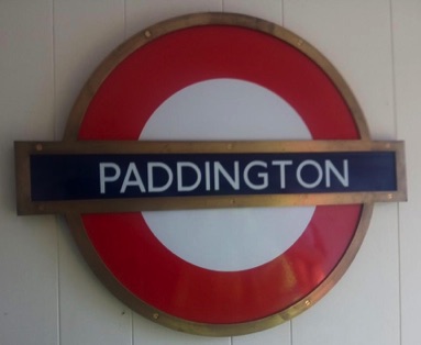 london Underground Roundel Paddington