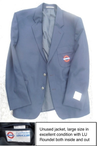 London Underground Train Operators Jacket sale