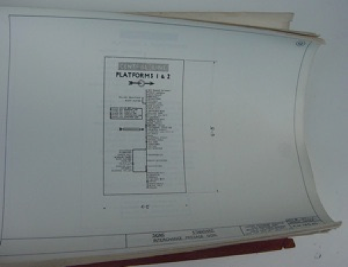 LONDON TRANSPORT EXECUTIVE STANDARD SIGNS DIRECTIVE 1955 sale